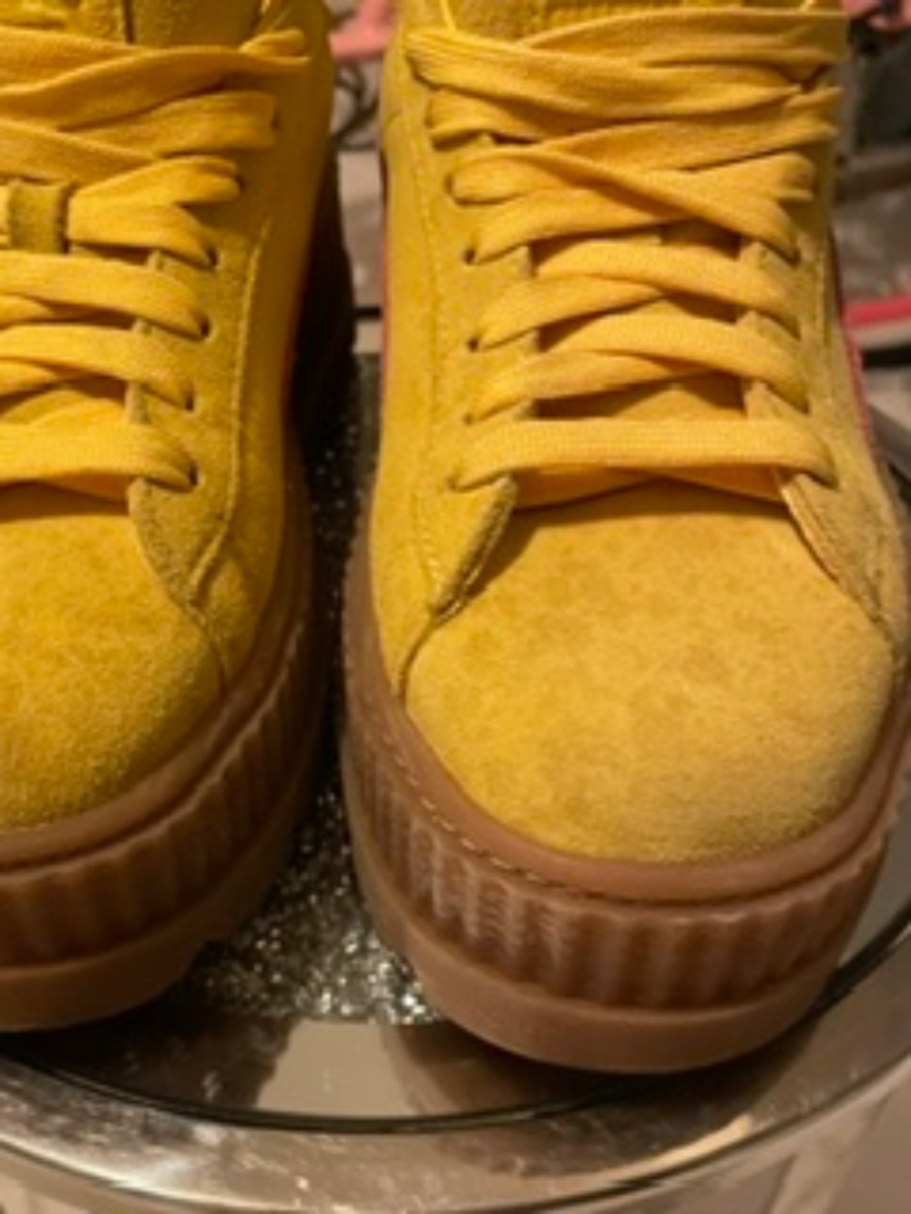 Rihanna’s FENTYXPUMA Creeper Platforms in premium suede (8.5) - Picture 9 of 15
